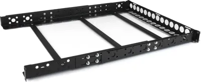 Obrázek produktu pro StarTech.com UNIRAILS1U, Kolejnice, Ocel, Černá, 2,6 kg