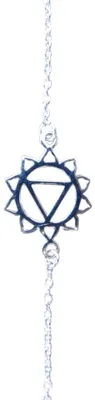 Produktbild von Armband "Manipura Chakra" 1,4cm Silber 925 mit 20cm Silberkette