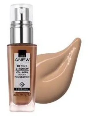 Produktbild von AVON ANEW Refine & Renew Kollagen-Boost-Foundation 230N Creamy Natural