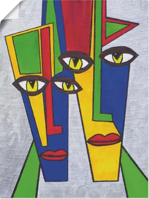 Produktbild von ARTland Poster Portrait Größe: 45x60 cm