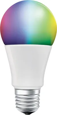 Produktbild von Ledvance LED Smart+ Leuchtmittel Birne A75 14W = 100W E27 matt 1521lm RGBW 2700K-6500K Dimmbar App Google Alexa WiFi