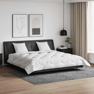 Produktbild von "Schlussverkauf" Bettdecke mit Kissen 3 Stück - Winter-Duvet-Set - Weiß Mikrofaser  C6059