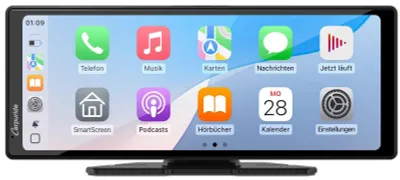 Produktbild von Carpuride V92 Tragbares Autoradio Kabellos Carplay & Android Auto, 10,26 Zoll 10