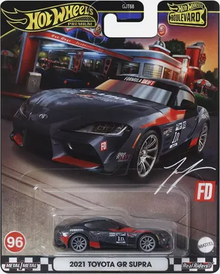 Produktbild von Hot Wheels Boulevard HRT56, Auto, 3 Jahr(e), Metall, Schwarz, Rot