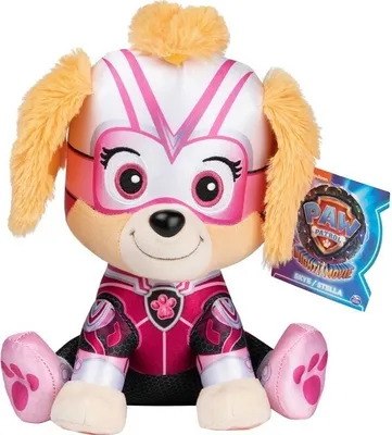 Immagine prodotto di Peluche Paw Patrol Skye 23 cm – Morbido e coccoloso, peluche di alta qualità