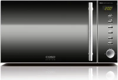 Produktbild von CASO MG20 Ceramic menu Design Mikrowelle mit Grill und flachem Keramikboden
