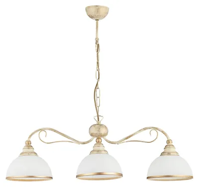 Immagine prodotto di Lampada a sospensione XSARA oro-ecru 3xE27x40W in metallo, dimensioni: 75x74x22 cm, IP20, Jupiter