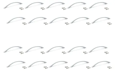 Productafbeelding van Emuca, set van 20 Bombay meugelknoppen, lengte 160 mm, afstand tussen de schroefgaten 128 mm, materiaal: zink (Zamak)