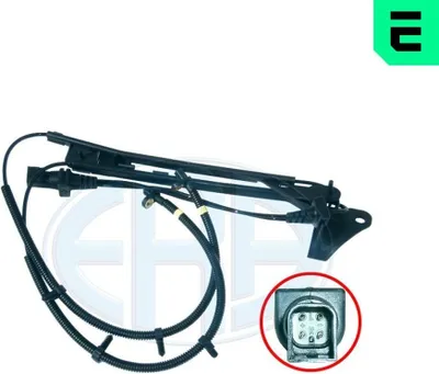 Produktbild von ERA ABS Sensor Raddrehzahl Hinten Links Hinten Rechts für FORD Fiesta Mk5 Schrägheck (JH1, JD1, JH3, JD3) 560046A