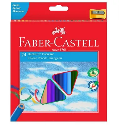 Obrázek produktu pro Eco Colour pastelky 24 barev s ořezávátkem
