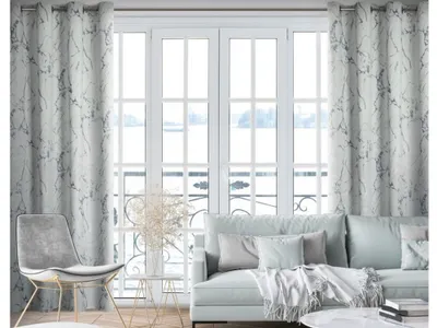 Obrázek produktu pro Záclona WERA stříbrná 140x250 cm závěs s očky