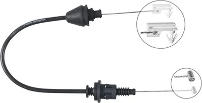 Produktbild von A.B.S. Gaszug K37550 für RENAULT CLIO II (BB0/1/2, CB0/1/2) 0,06kg