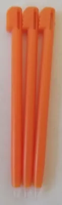 Produktbild von Ersatzstifte für Nintendo DS Lite NEU Touch Pen NDSL Stylus Drittanbieter Eingabestifte 3x Orange