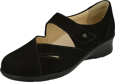 Produktbild von Finn Comfort Aquila (schwarz) - Damenschuhe Sandale bequem / lose Einlage, Schwarz