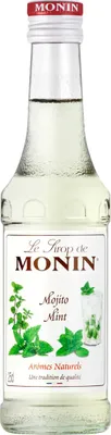 Produktbild von Monin Mojito Mint Sirup mit natürlichem Minzaroma 250ml