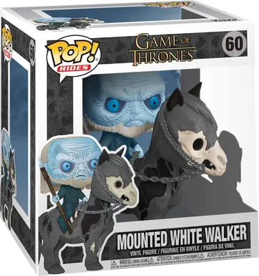 Produktbild von Game of Thrones - Mounted White Walker 60 - Funko Pop! - Vinyl Figur