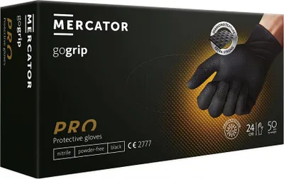 Produktbild von NAJDER Schwarze Nitrilhandschuhe, Größe XXL, 50 Stück. Starker Griff, sehr widerstandsfähig, beständig gegen Fett und Öl, für Mechaniker, Nahrungsmittelindustrie, zum Reinigen