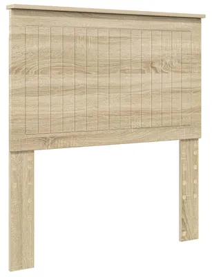 Image de Tête de lit vidaXL en bois composite chêne Sonoma