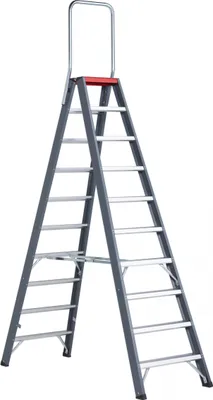 Obrázok produktu pre Altrex Falco obojstranný rebrík s 10 priečkami a madlom