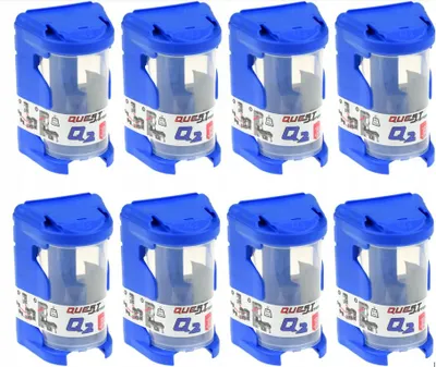 Produktbild von QuestSystem Q2 Organizer Container für Werkstatt Set x 8 Rot