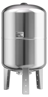 Ausdehnungsgefäß 50 L, vertikal, Edelstahl, EPDM-Membran