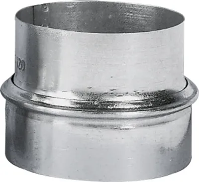 Obrázok produktu pre BERTRAMS 0324174, Priama komínová rúra, Strieborná, Oceľ, 400 °C, 0,6 mm