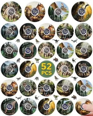 Zdjęcie produktu dla Fidget spinner mini zestaw 52 sztuki plastik kolorowe dla dzieci