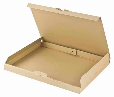 Produktbild von 25x Versandkarton 310x225x30mm schnelle Aufrichtung Steckverschluss Maxibrief DHL briefkastentauglich Höhe 3cm A4 braun