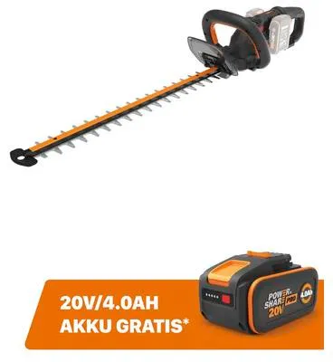 Produktbild von Akku Heckenschere WORX NITRO WG286E.9 40V ohne Akku und Ladegerät