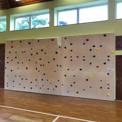 Produktbild von Sport-Thieme Boulderwand-Bausatz "Indoor Natur Pur", Höhe 2,98m, 496 cm, Ohne Überhang