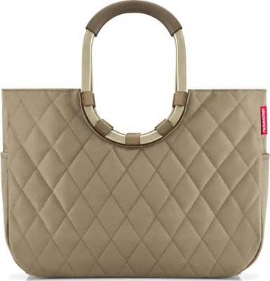 Obrázek produktu pro reisenthel Nákupní taška přes rameno Loopshopper Rhombus Olive khaki