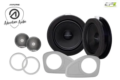 Produktbild von Alpine Adventure Audio 2-Wege Komponenten-Lautsprecher Ford Transit 7