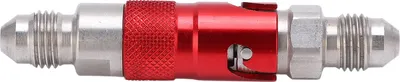 Produktbild von Motorrad-Bremsleitungsflüssigkeits-Schnellspanner-Montageadapter Edelstahl UniversalRot