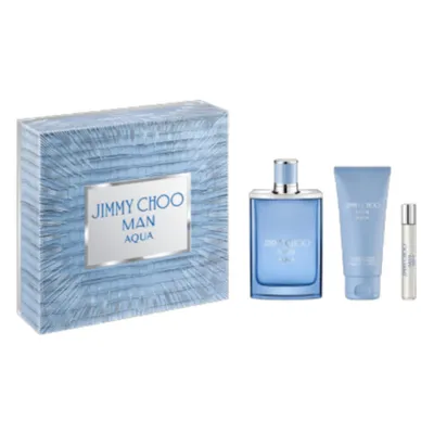 Immagine prodotto di Jimmy Choo Uomo Aqua Eau De Toilette Spray 100ml Set 3 Articoli
