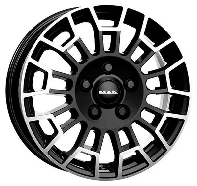 Produktbild von 17 Zoll Alufelge MAK nomad 17"x7" 5x130 PCD ET66 89.1mm Felge Schwarz
