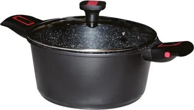 Image de Faitout 26cm + couvercle - Baumalu - 386607 - granit pro
