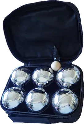 Image de Pétanque - six boules de 72 mm de diamètre