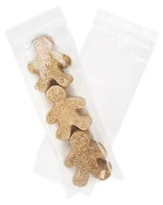 Produktbild von Druckverschlussbeutel 10x25.5cm Transparent PP 50 Mikron (100 Stück)