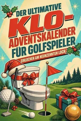 Produktbild von Der ultimative Klo-Adventskalender für Golfspieler