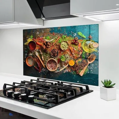 Produktbild von Spritzschutz 60x80 cm - Gehärtetes Glas für die Küche