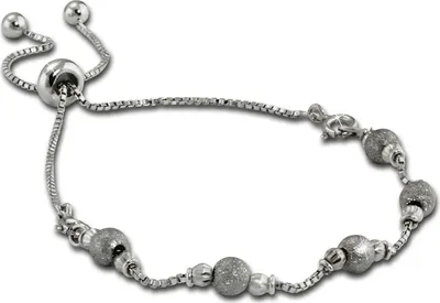 Produktbild von Armäleon Armbänder Kugeln silber Damen Armschmuck 925 Sterling Silber D2ARS008J