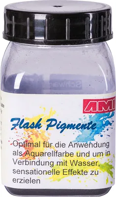 Produktbild von Flash Pigmente schwarz 40g