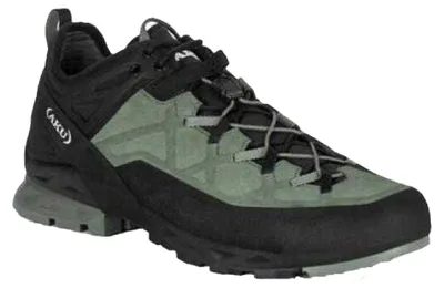 Image de Aku - Chaussures de randonnée « Rock Dfs GTX » pour homme, cuir PP12118 (41 EU) (noir/vert)
