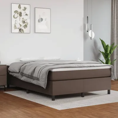Produktbild von Maison Exclusive - Boxspringbettgestell Braun 140x200 cm Kunstleder