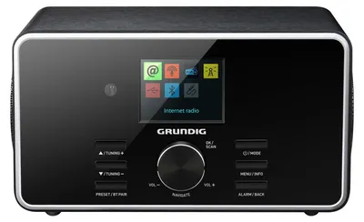 Produktbild von Grundig 2.0 Kompaktanlage Internet / DAB+ DTR 5000 X BT DAB+, Schwarz