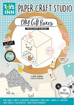 Zdjęcie produktu dla ToysInn Paper Craft Studio Zrób pudełeczka STN 8875