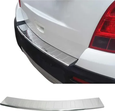 Image de Protection Seuil de Pare-chocs Arriére Pour Chevrolet Trax 2013-2024 Acier