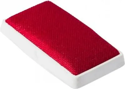 Image de Brosse à vêtements D&L - Petite brosse textile rouge