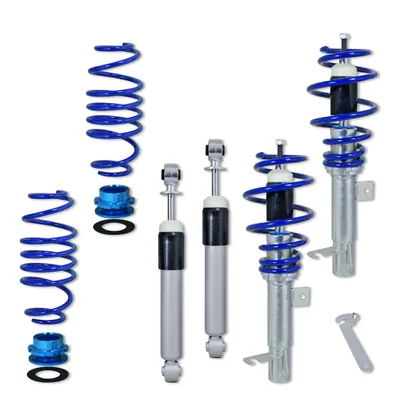 Produktbild von BlueLine Gewindefahrwerk passend für Ford Fiesta JH und JD 1.25, 1.3, 1.4, 1.6, 1.4TDCi, 1.6TDCi, Baujahr 11.2001 - 2008 und passend für Ford Fiesta ST 2.0 Baujahr 11.2004 - 2008