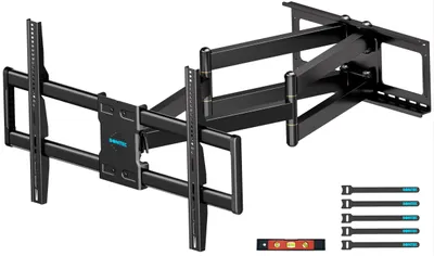 Produktbild von TV-Halterung für Fernseher von 60-110 Zoll, schwenkbare Wandhalterung, ausziehbar bis 1016 mm, maximale Belastung: 125 kg, VESA-Standard: 800x600 mm